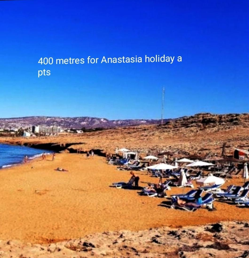 Anastasia Holiday Apartments Paphos Exteriör bild